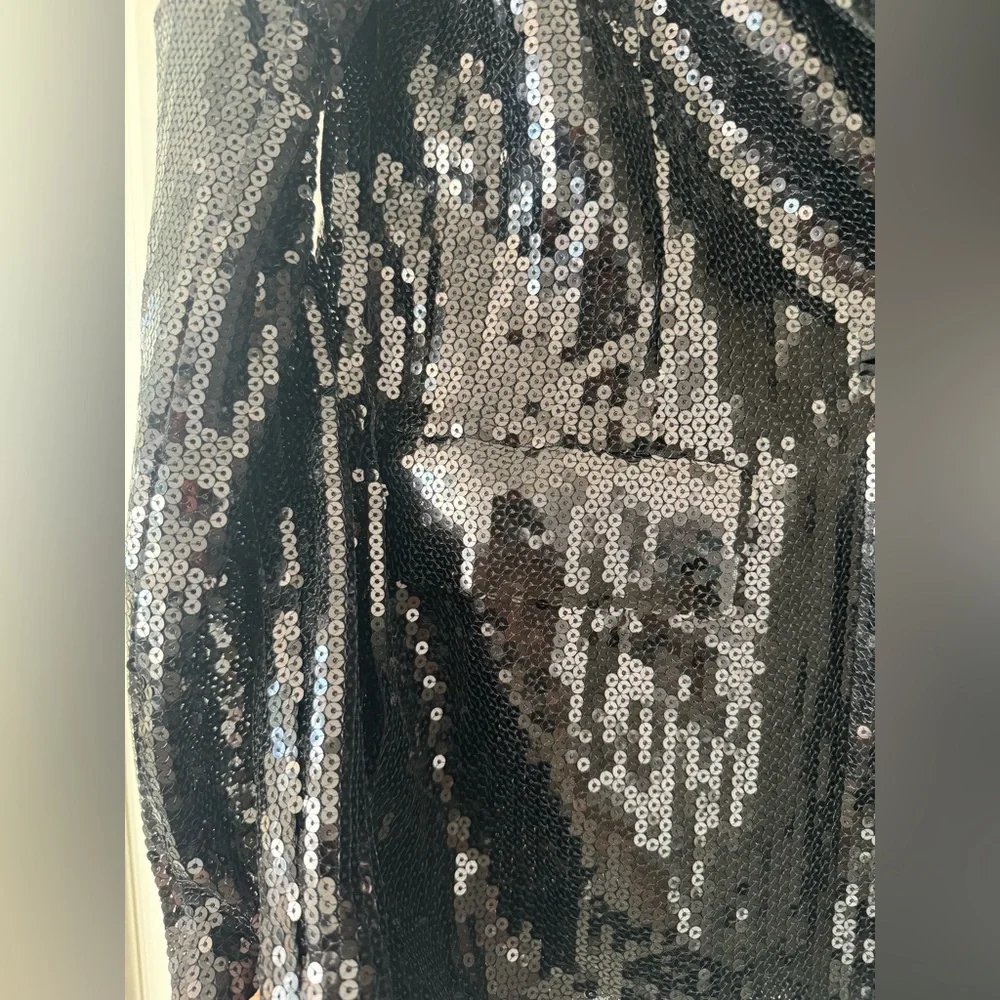 Sequin Fitted Blazer - Picture 9 of 13